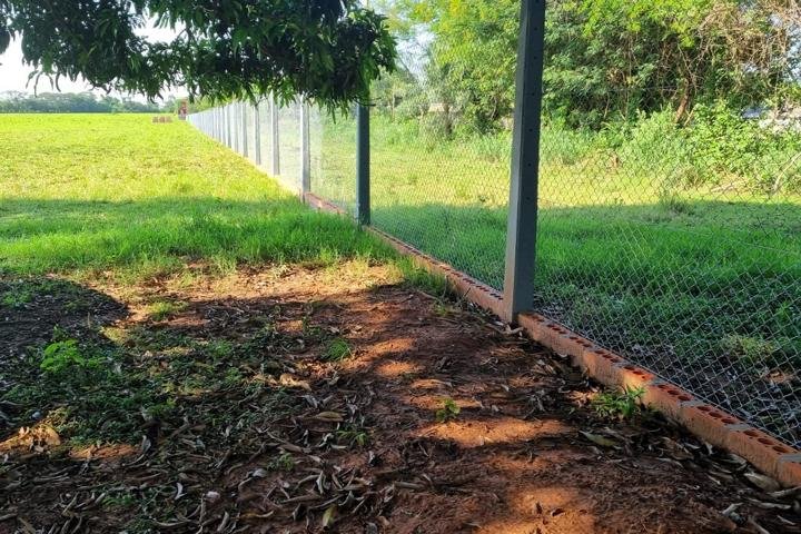 Wohnanlage-Nueva-Franconia-von-AlePar-SA-in-Campo9-Paraguay-der-schuetzende-Zaun-nimmt-From-an